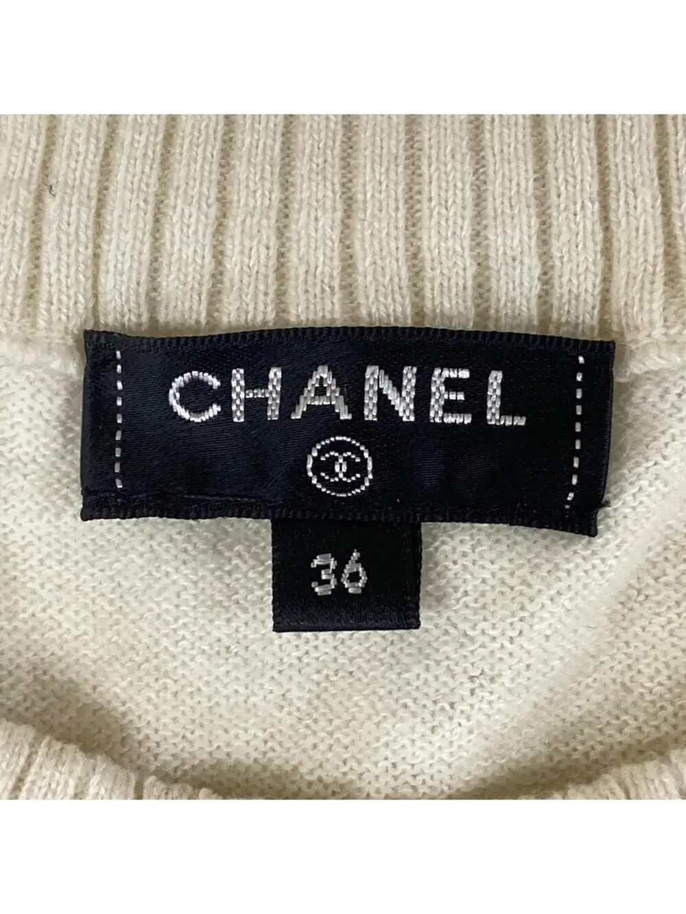Chanel Cream Dark Navy [Outer Fabric] #300039C15B
